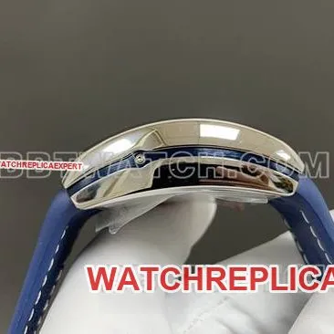 ABF factory collectible watch Frank Muller V45 blue dial leather braceletside live photo