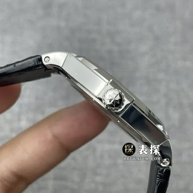 8F factory Vacheron Constantin top-tier watch men's black dialleather strap model pictures and prices clasplive photos