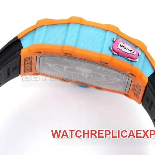collectible watches RM 35-03 Richard Mille Carbon Fiber Front Actual Pictures