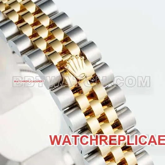 ARF FactoryRolex log super cloneblack dial31mm gold five-lattice chain link 278273front live photo