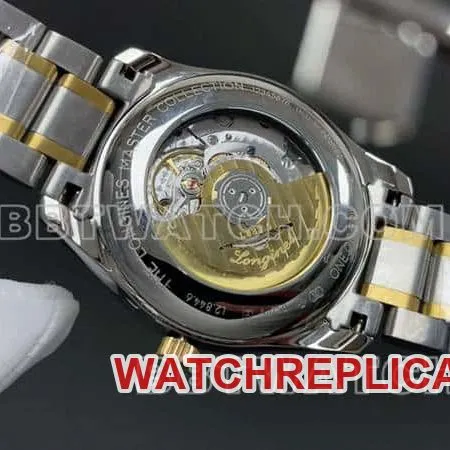 TW factory Longines watchmaking tradition 1:1super clonesilver dial gold steel braceletL2.844.6.71.2front live photo