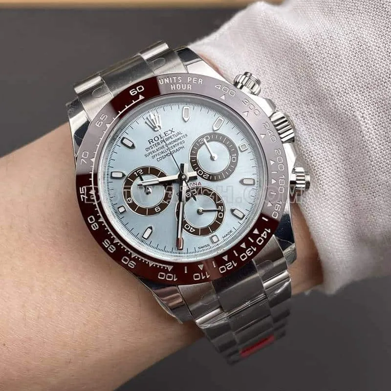 VSRolexDaytona1:1super Bing Landi126506front live photo