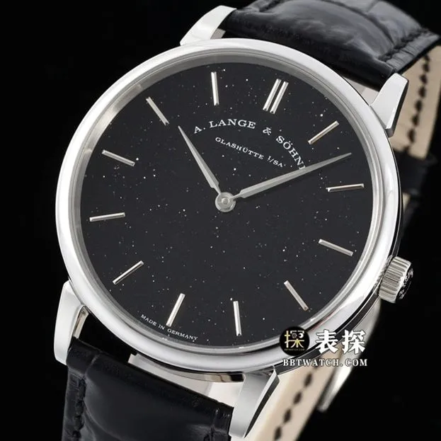 Lange watch, f8 saxony watch, front live photo