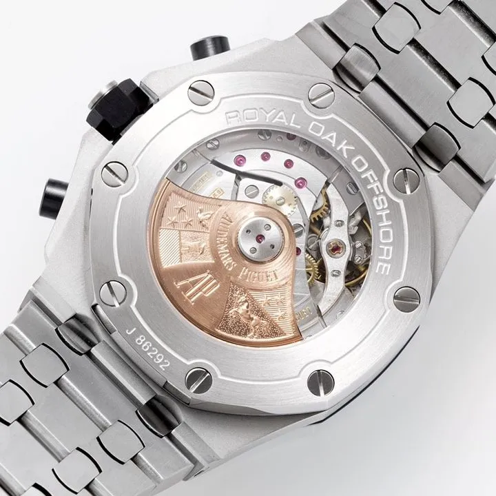 APF offshore Audemars Piguet1:1replica watch black dialsteel bracelet model 26470ST.OO.A101CR.01bracelet picture