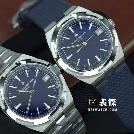 PPF Vacheron Constantin1:1replica watch blue dialsteel bracelet model 4500V/110A-B128caseback live photo