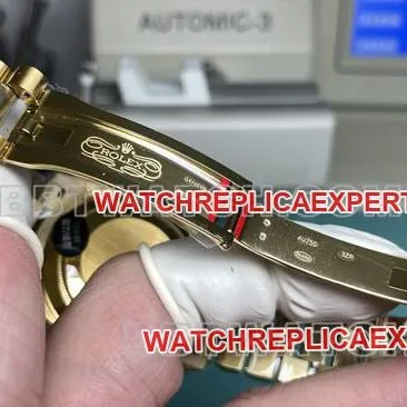 collectible watch CBD factory RolexDay-Date3255 mechanical black dial40mmfront live photo