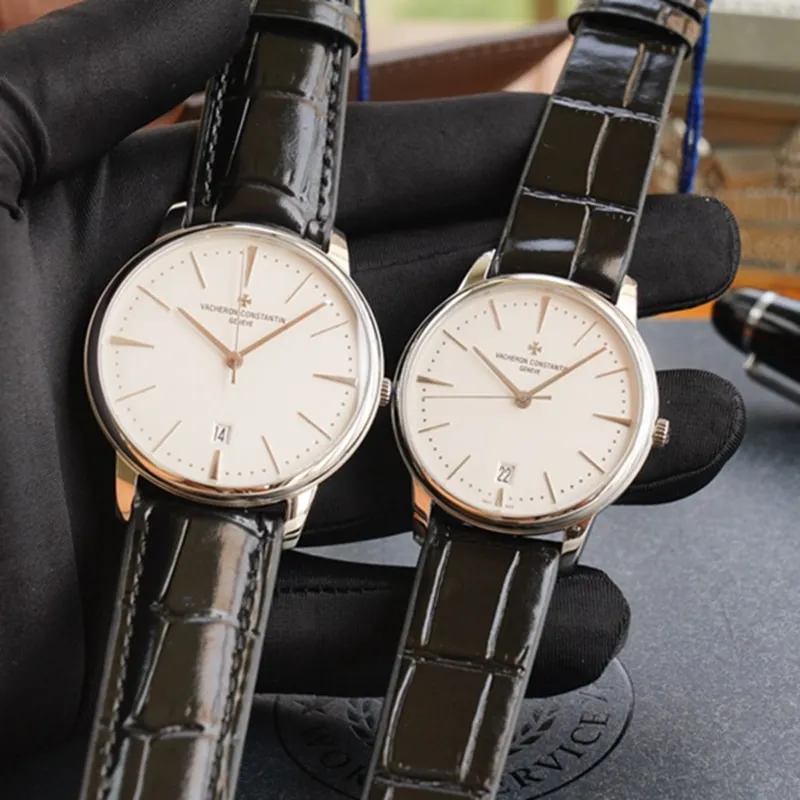 Front view of the new Vacheron Constantin Heritage Series Couple’s Watch