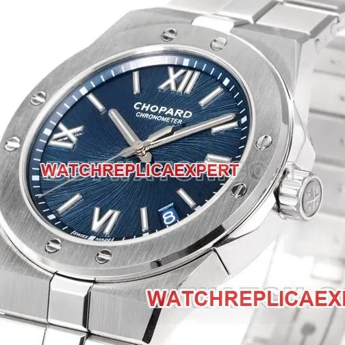 watch Xueshan Aoyi GH factory Chopardblue dial41mmcaseback live photo