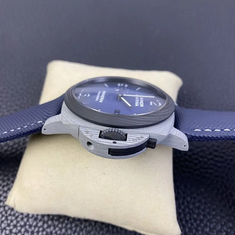 PaneraiPAM1663 latest carbon fiber Fibratechreplica watch front view
