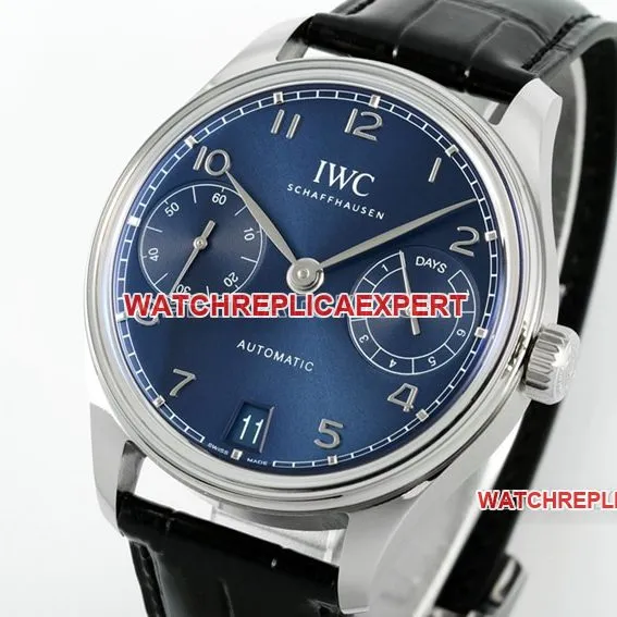 APSIWC watch Portugal 1:1super clone2024 new blue dialIW501704front live photo