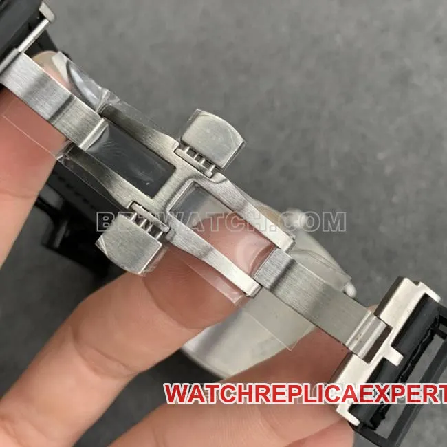 Franck Muller ABF factory 1:1replica watch V45black dial leather braceletfront live photo