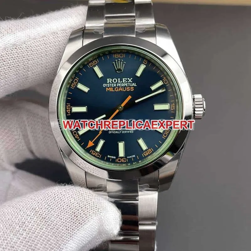 VSRolex magnetic type 1:1top-tier replicablue dial116400side live photo