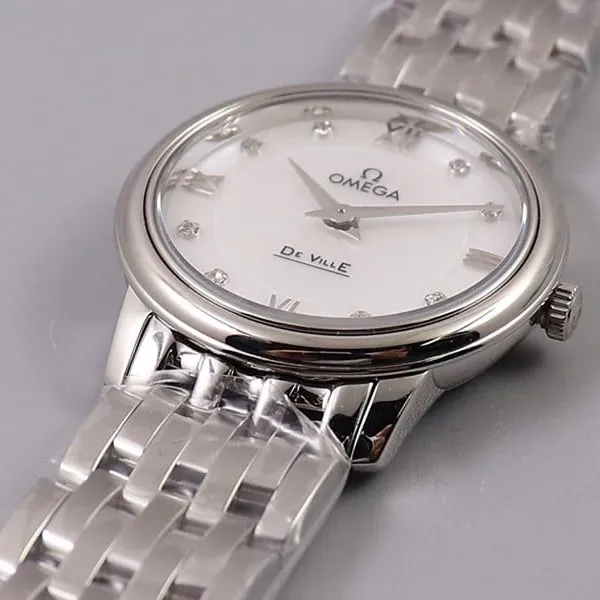 Omegareplica Diefei ladies watch quartz series watch 27.4mm front view