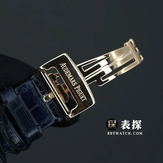 BF factory Audemars PiguetRoyal Oak26331OR1:1super watch men's blue dialleather strap picture and price front live photo
