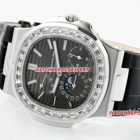 PPF FactoryPatek Philippe sporty and elegant 1:1super clone2024 new Nautilus5724Gfront live photo