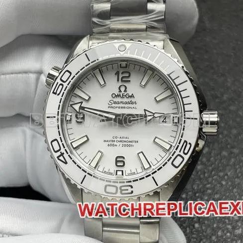 collectible watch VS FactorySeamasterwhite dial8800 mechanical 39.5mmfront live photo