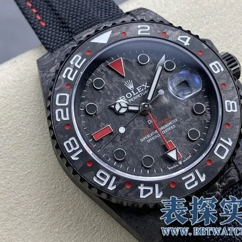 VSRolexGMT-Master high-quality carbon fiber watch_price_style picture_quality positive
