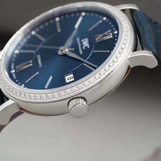 IWCreplica watch women's Portofino extremely elegant ladies' watch front view