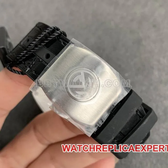 Franck Muller ABF factory 1:1replica watch V45black dial leather braceletfront live photo