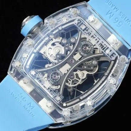 The most exciting Richard Miller replicaurbillon watch black dialRM Factory's latest masterpiece RM 053-02 polo tourbillonclasp picture