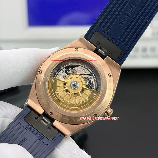 top-tier watch TW factory travels all over the world Vacheron Constantin gold plate perpetual calendar 4300Vfront live photo