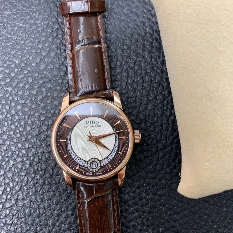 Mido ladies' watchsuper Belem Seri mechanical watch clasp picture