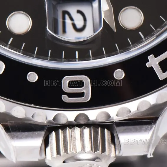 Factory C RolexGMT-Mastertop-tier 1:1high-quality green needle 116710LN-0001front live photo