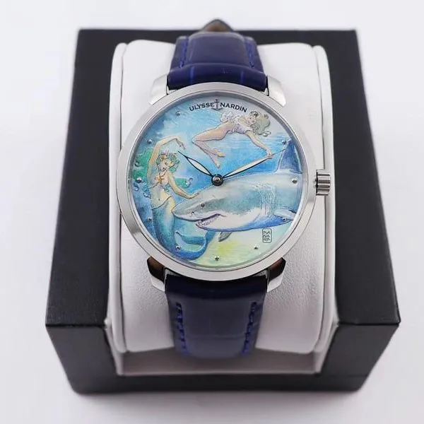 Athens high-quality gilt classic series watch 3203-136LE-2/MANARA.09 front view