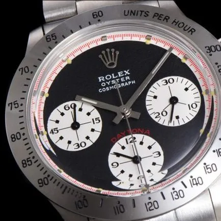 top-tier watch Rolex manual chronographmovement retro series black dial men's watch detail shots