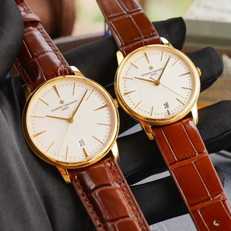 Vacheron Constantin Patrimony series couple's watch front view