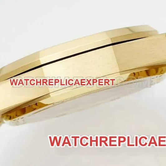 APS factory Audemars PiguetRoyal Oaktop-tier gold plate chronograph frost gold 26240braceletlive photos