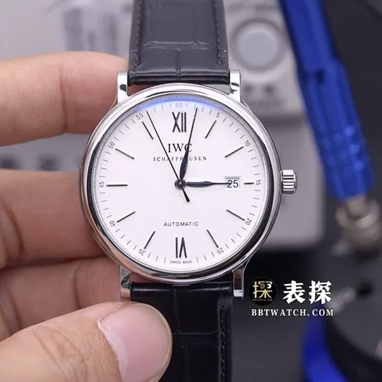 IWC1:1replica,V7 Portofino watch,front live photo