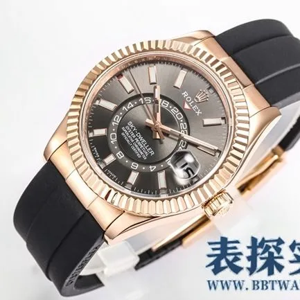 Rolextop-tiersuper gray plate Skywalker men's watch_how much_picture_how is the workmanship front
