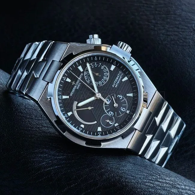 collectible watch KR factory Vacheron Constantin travels all over the world black dial47450front live photo