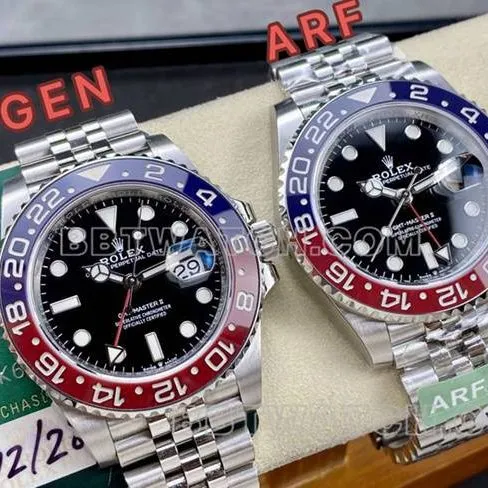 ARF Factory Rolex Top collectible watches GMT Cola Ring 126710 Review