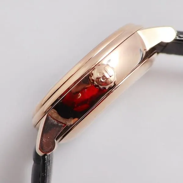 high-quality replicaBlancpain watch erotic classic rose gold Roman scale detail shots
