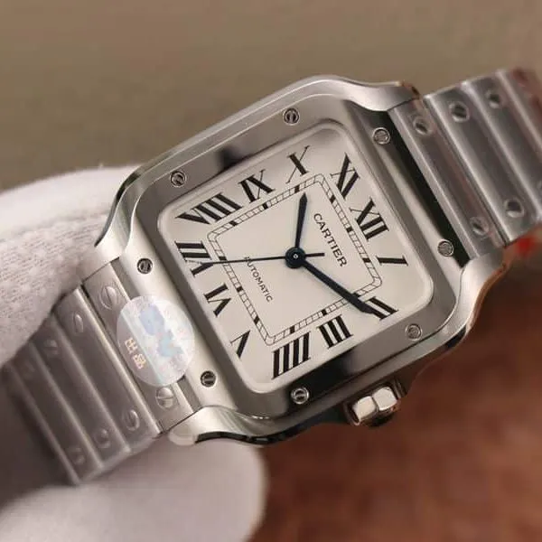 Cartier high-quality watches new Santos watch front view