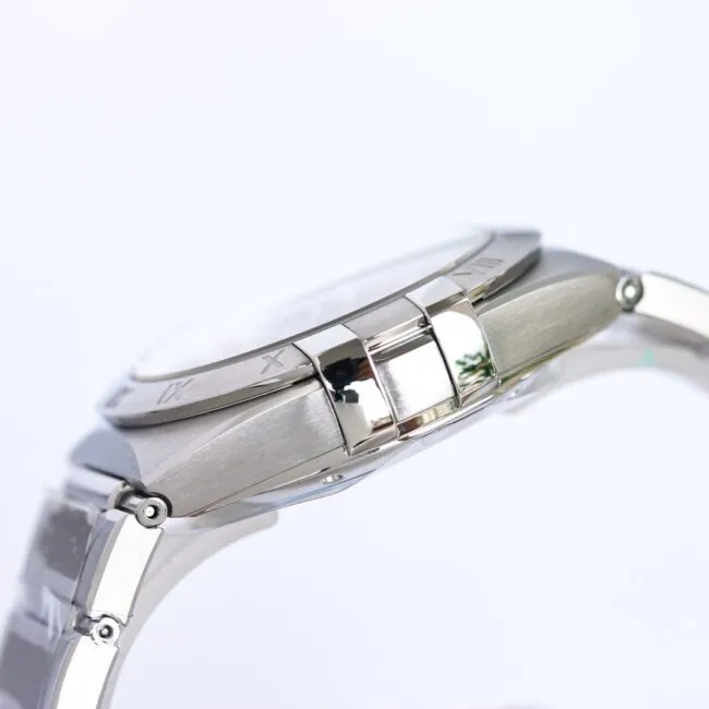 Top Omega 39mm Constellation series stainless steel watch clasp picture