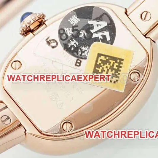 AF FactoryCartier bathtub super clonerose goldWGBA0019front live photo