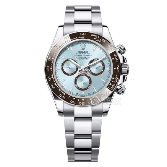 Factory C Rolex Daytonatop-tier 1:1super Ice Landi 4131 steel bracelet front live photo