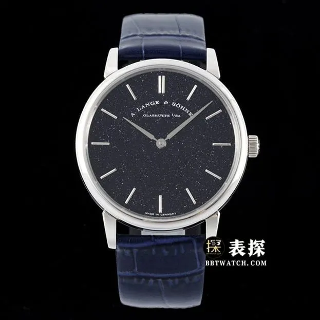 Lange top-tier watch, f8 saxony watch, front live photo