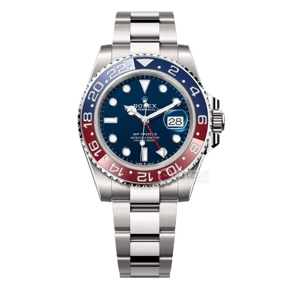 Factory C RolexGMT-Master1:1super cloneblue dialPepsi bezelm126719blro-0003braceletlive photos