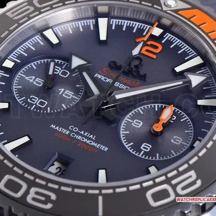 collectible watch N1 factory SeamasterOmega 600m gray plate rubber braceletfront live photo