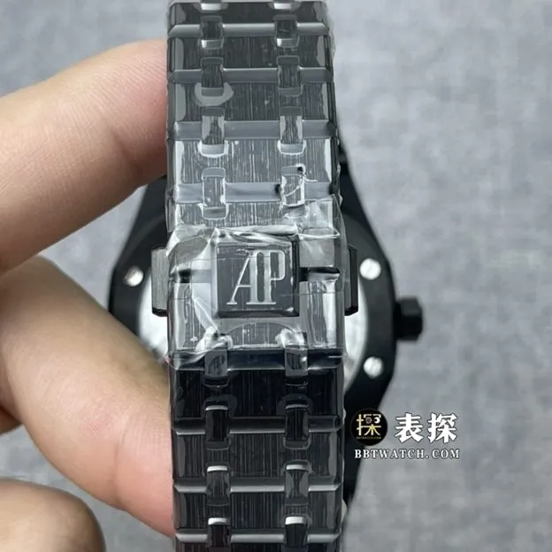 R8 factory Audemars PiguetRoyal Oak26522CE.OO.1225CE.01top-tier 1:1super watch men's black dialtourbillon pictures and prices braceletlive photos