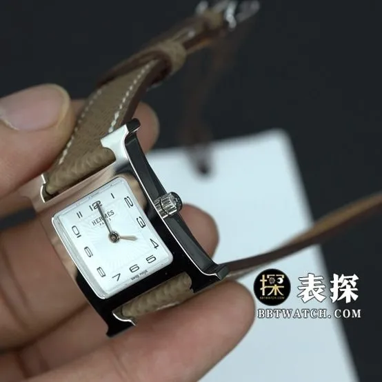 Hermès watch, bv ladies watch, front view