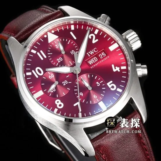 High-quality collectible watches, pilot collectible watches, actual product photos from the front