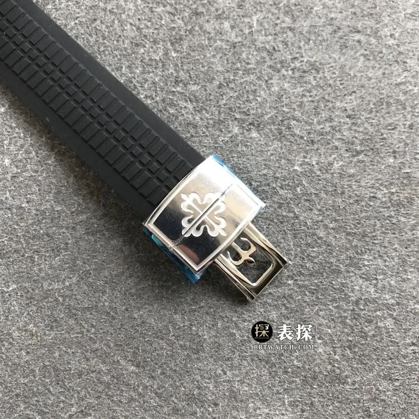 OM FactoryPatek Philippe5968A-001top-tier 1:1super watch men's black dial rubber model pictures and prices braceletlive photos