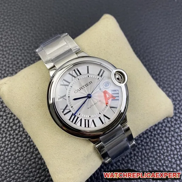 2020 new watch Cartier Blue Balloon V6 factory (V8 upgraded version) official warranty card manual warranty steel bracelet model clasp picture