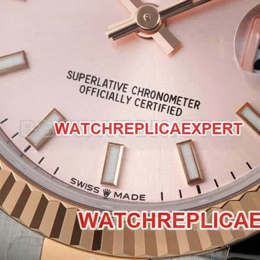 ARF FactoryRolex log top-tier 1:1super clonerose gold disc 31mm gold three-lattice chain link 278271front live photo