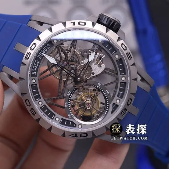 Roger Dubuis top-tier watch, BBR King watch, front view
